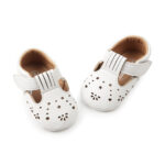 Baby Girl Shoes in White and Pink